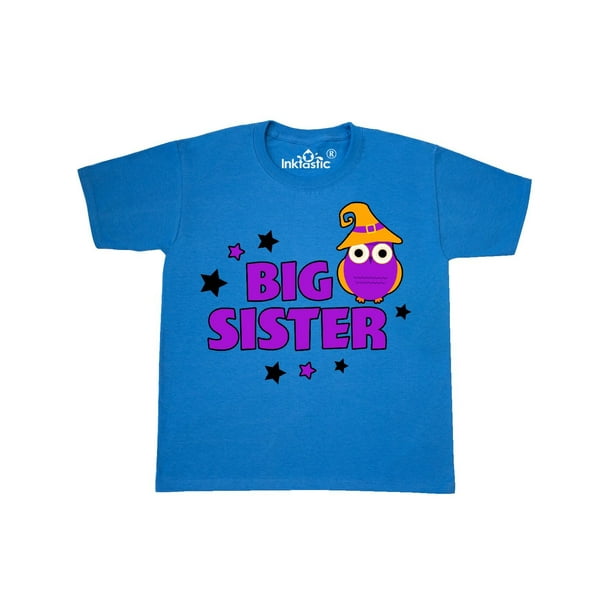 inktastic Halloween Lil Sister with Owl and Stars Toddler T-Shirt inktastic Halloween Lil Sister with Owl and Stars Toddler T-Shirt